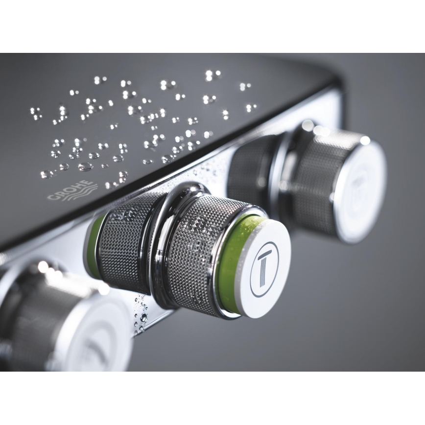 GROHE 26508000 - Dušas sistēma EUPHORIA SMARTCONTROL 310 CUBE spīdīgs hroms