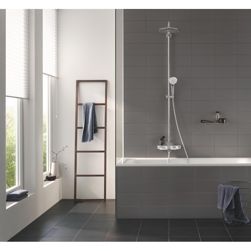GROHE 26510000 - Dušas sistēma EUPHORIA SMARTCONTROL 450 mm, spīdīgs hroms