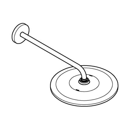 GROHE 26558000 - komplekts ar dušas galvu RAINSHOWER MONO 310 422 mm spīdīgs hroms