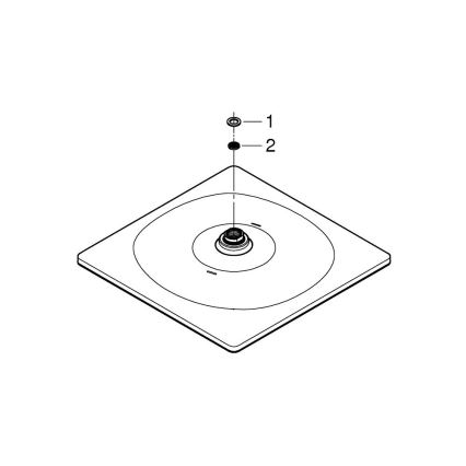 GROHE 26567000 - Dušas galva RAINSHOWER 310 mm, spīdīgs hroms
