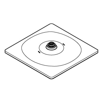 GROHE 26567000 - Dušas galva RAINSHOWER 310 mm, spīdīgs hroms