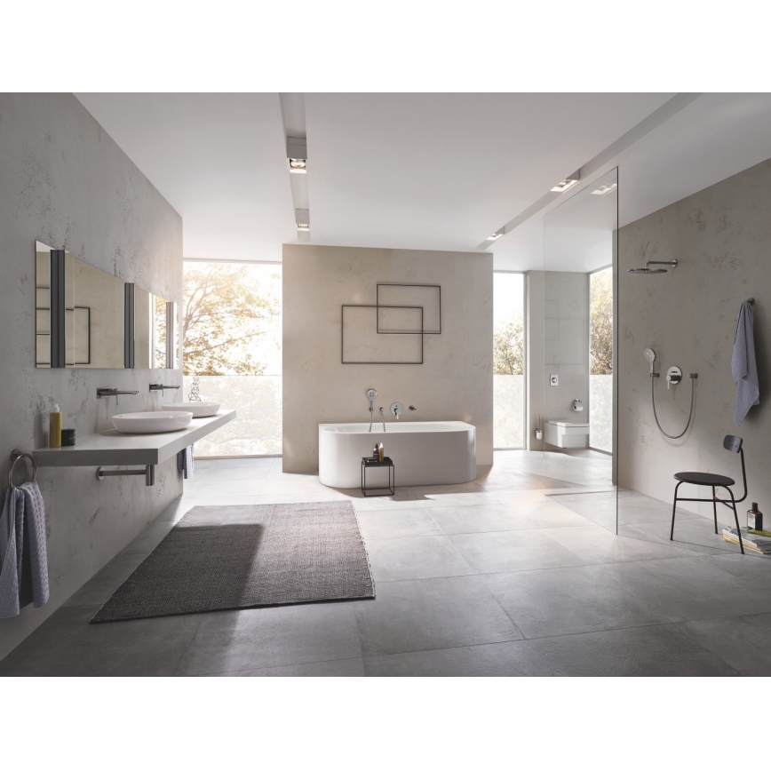 GROHE 26574AL0 - Rokas duša RAINSHOWER SMARTACTIVE 130 grafīts