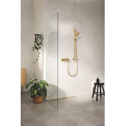 GROHE 26574GN0 - Rokas duša RAINSHOWER SMARTACTIVE 130 matēta zelta