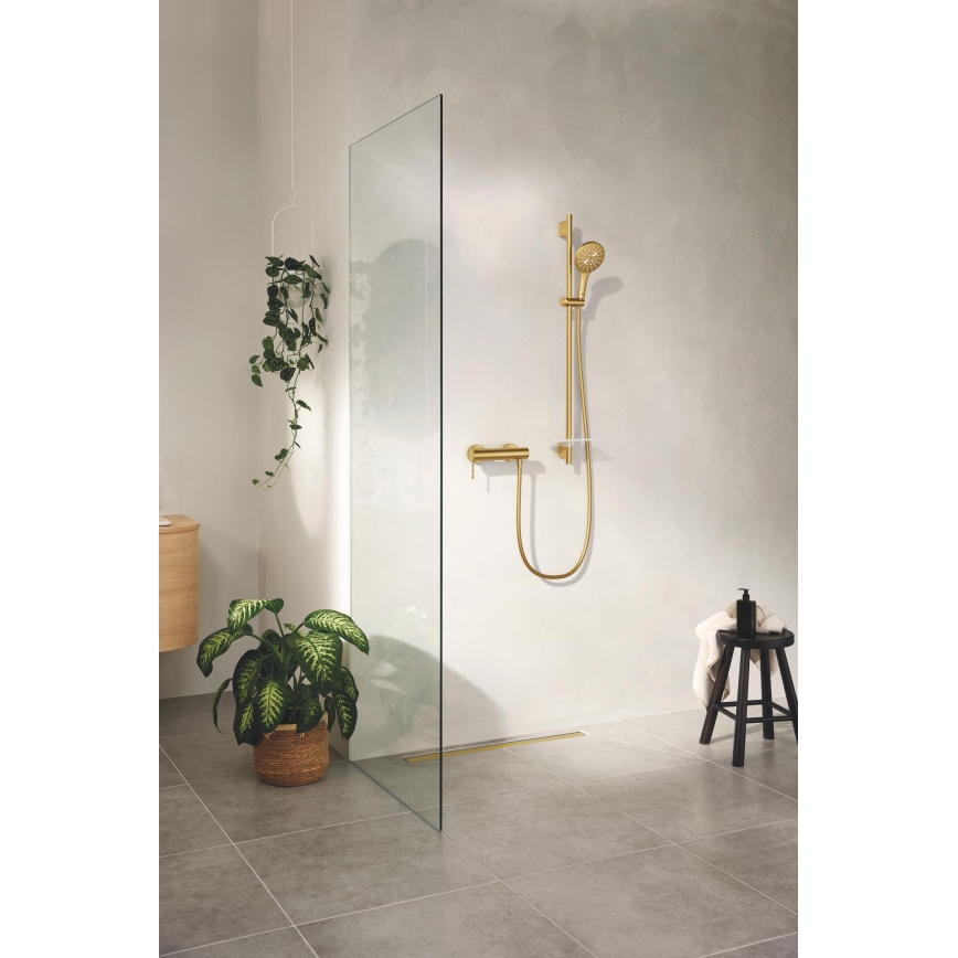 GROHE 26574GN0 - Rokas duša RAINSHOWER SMARTACTIVE 130 matēta zelta