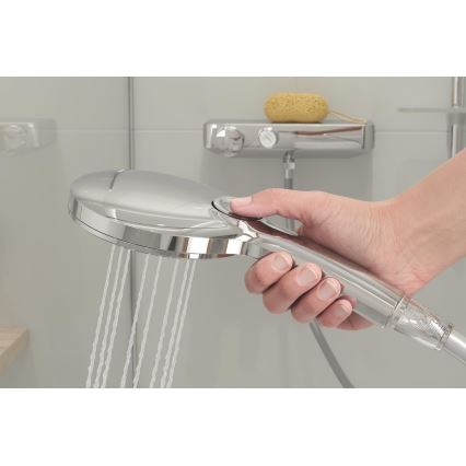 GROHE 26575000 - Dušas komplekts RAINSHOWER SMARTACTIVE 130 600 mm spīdīgs hroms