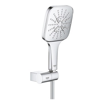 GROHE 26588000 - RAINSHOWER SMARTACTIVE 130 CUBE rokas dušas komplekts, spīdīgs hroms
