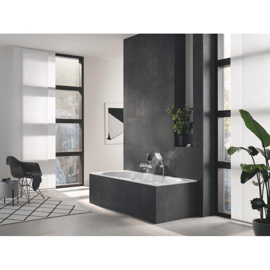GROHE 26588000 - RAINSHOWER SMARTACTIVE 130 CUBE rokas dušas komplekts, spīdīgs hroms