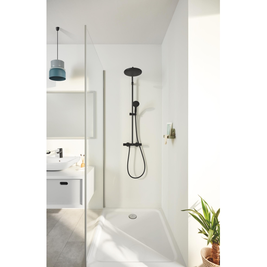 GROHE 266772431 - Dušas sistēma VITALIO START SYSTEM 250 390 mm melna