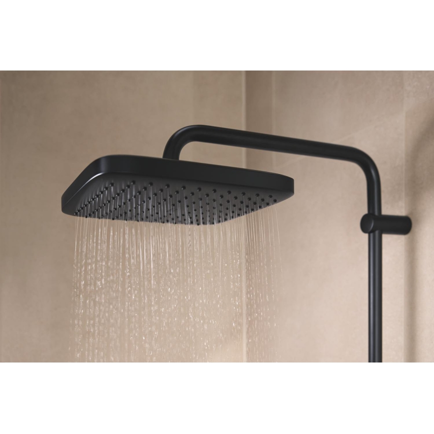 GROHE 266962431 - Dušas sistēma VITALIO COMFORT 250 250 × 250 mm melna