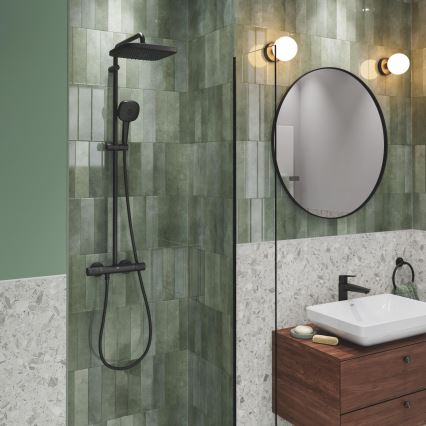 GROHE 266962431 - Dušas sistēma VITALIO COMFORT 250 250 × 250 mm melna