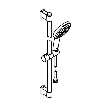 GROHE 26928001 - Dušas komplekts VITALIO COMFORT 110 600 mm spīdīgs hroms