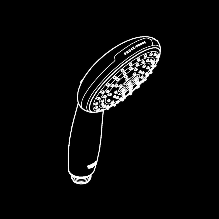 GROHE 26948001 - Rokas duša VITALIO START 110, 110 mm, spīdīgs hroms