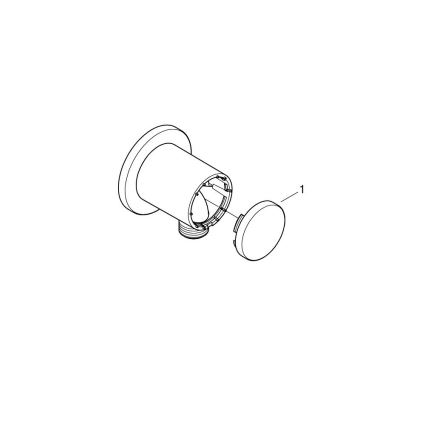 GROHE 26963001 - Sienas elkoņis VITALIO UNIVERSAL 12” spīdīgs hroms