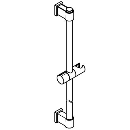 GROHE 26970001 - Dušas stienis VITALIO UNIVERSAL 1150 mm spīdīgs hroms