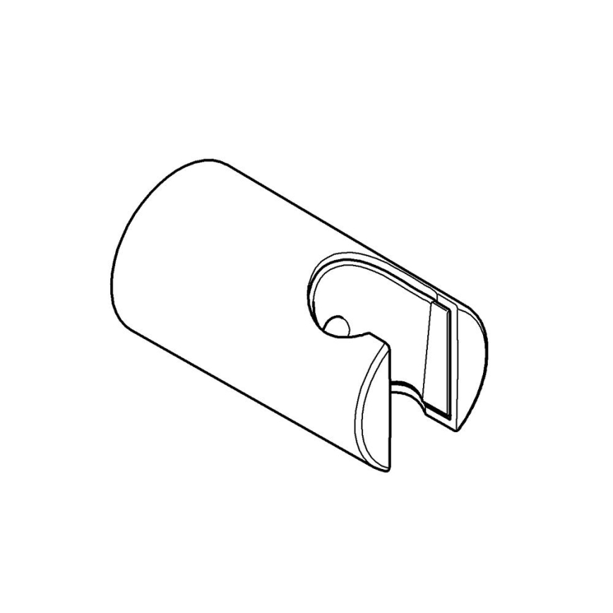 GROHE 27056000 - sienas dušas turētājs RAINSHOWER, spīdīgs hroms