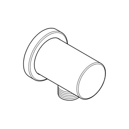 GROHE 27057DC0 - Sienas elkonis RAINSHOWER DN 15, nerūsējošais tērauds