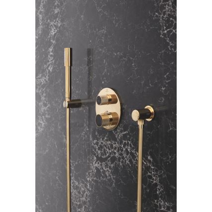 GROHE 27074GL0 - RAINSHOWER sienas dušas turētājs, zelta krāsā