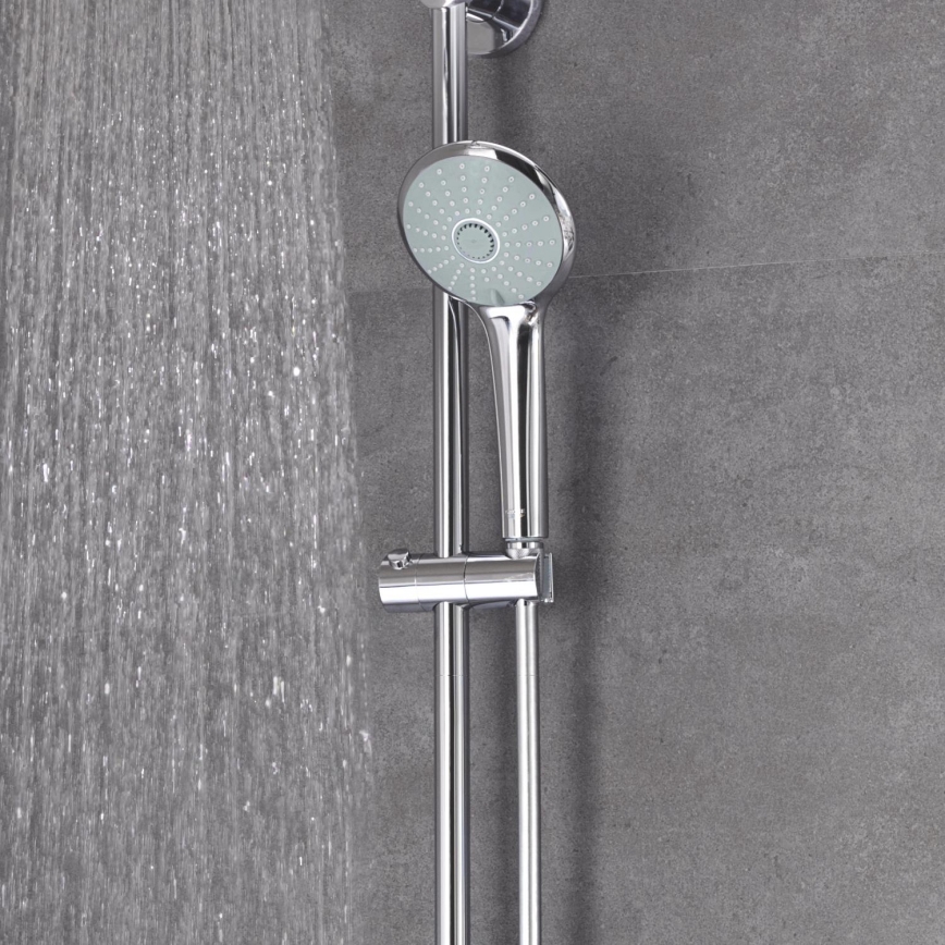 GROHE 27221000 - Rokas dušas galva TEMPESTA COSMOPOLITAN 100, 3 strūklu režīmi, spīdīgs hroms