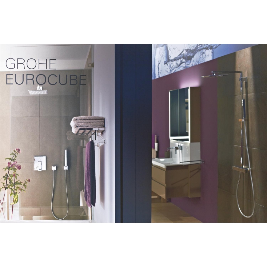 GROHE 27703000 - Dušas komplekts VITALIO START 100, 1 strūklas režīms, 1250 mm, spīdīgs hroms