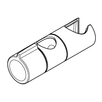 GROHE 27723001 - VITALIO UNIVERSAL vadošais elements dušas stienim Ø 22 mm, hroms