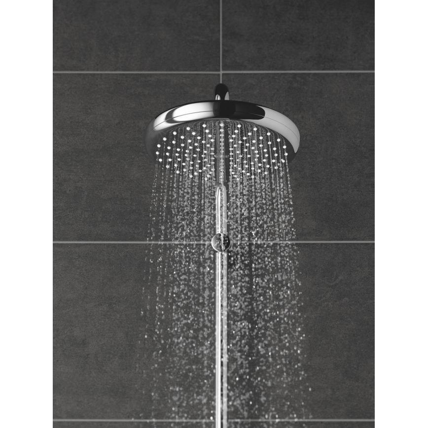 GROHE 27922001 - Dušas komplekts ar termostatisko jaucējkrānu TEMPESTA COSMOPOLITAN 210 spīdīgs hroms