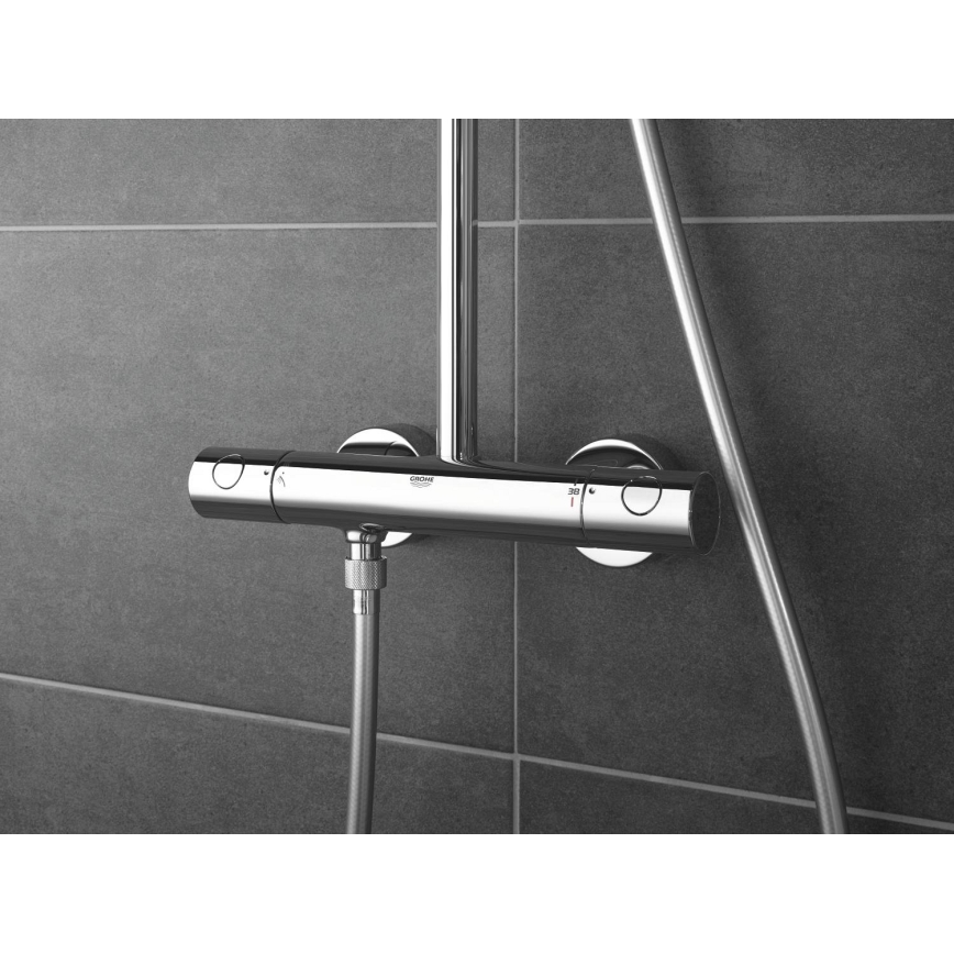 GROHE 27922001 - Dušas sistēma TEMPESTA COSMOPOLITAN 210, pulēts hroms