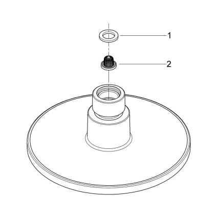 GROHE 28233000 - Dušas galva EUPHORIA COSMOPOLITAN 160, spīdīgs hroms
