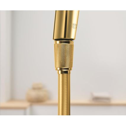 GROHE 28362GL1 - Dušas šļūtene SILVERFLEX, 1250 mm, birstēta zelta apdare