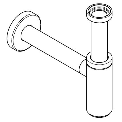 GROHE 28912000 - Sifons DN 32 spīdīgs hroms