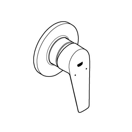 GROHE 29040001 - Dušas jaucējkrāns BAUEDGE spīdīgs hroms