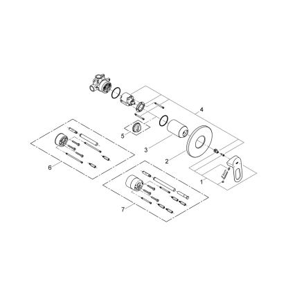 GROHE 29042000 - Dušas jaucējkrāns BAULOOP spīdīgs hroms