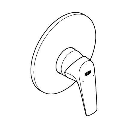 GROHE 29116000 - Dušas jaucējkrāns START FLOW spīdīgs hroms