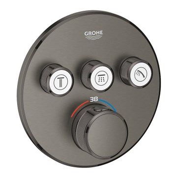 GROHE 29121AL0 - termostatiskais dušas jaucējkrāns iebūvei GROHTHERM SMARTCONTROL, grafīts