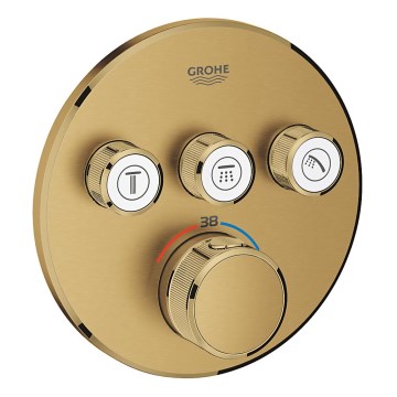 GROHE 29121GN0 - Termostatisks dušas jaucējkrāns iebūvei GROHTHERM SMARTCONTROL, zelta krāsā