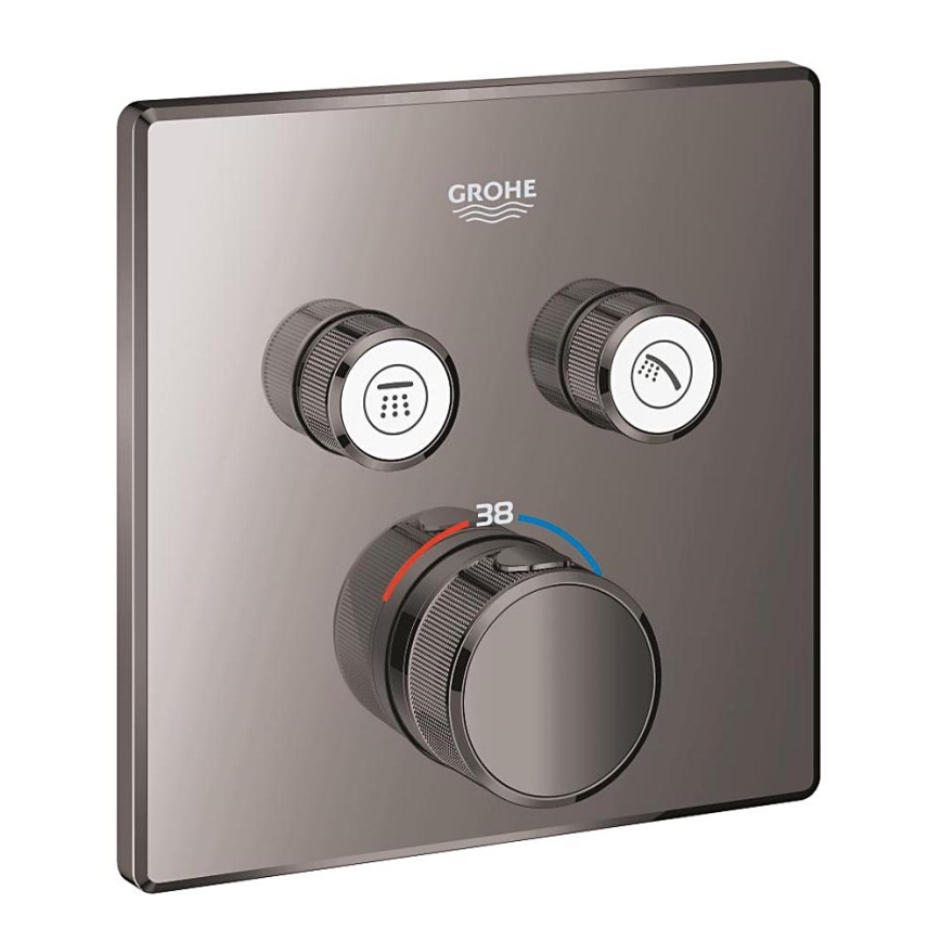 GROHE 29124A00 - Termostatiskais jaucējkrāns GROHTHERM SMARTCONTROL grafīts
