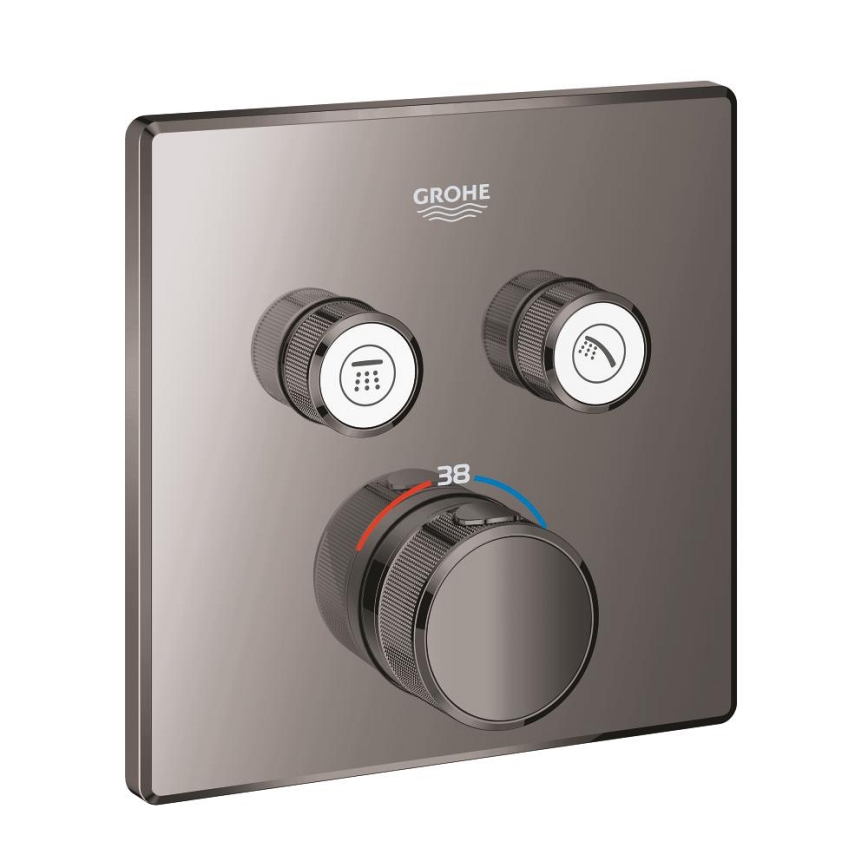 GROHE 29124A00 - Termostatiskais jaucējkrāns GROHTHERM SMARTCONTROL grafīts