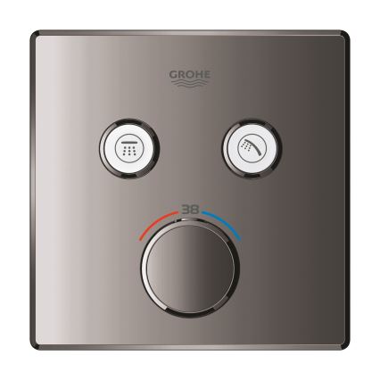 GROHE 29124A00 - Termostatiskais jaucējkrāns GROHTHERM SMARTCONTROL grafīts