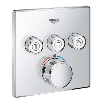 GROHE 29126000 - Termostatiskais jaucējkrāns GROHTHERM SMARTCONTROL pulēts hroms