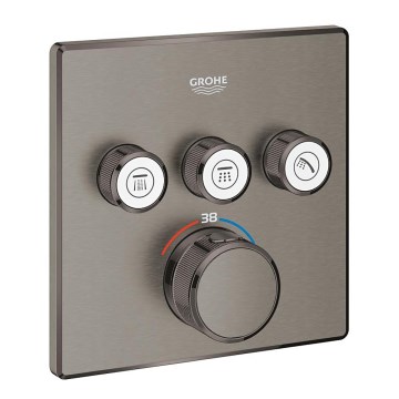 GROHE 29126AL0 - GROHTHERM SMARTCONTROL termostats, 158 × 158 mm, grafīta krāsa