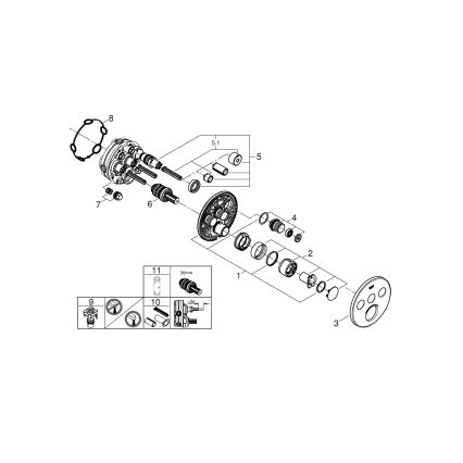 GROHE 29146000 - SMARTCONTROL jaucējkrāns, spīdīgs hroms