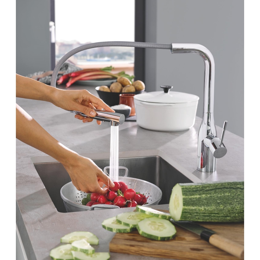 GROHE 30270000 - izlietnes jaucējkrāns ESSENCE 348 mm spīdīgs hroms