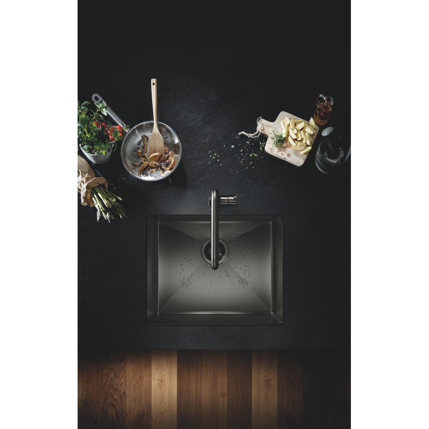 GROHE 30270AL0 - Virtuves izlietnes jaucējkrāns ESSENCE grafīta