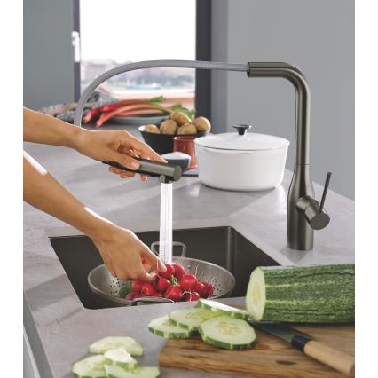 GROHE 30270AL0 - Virtuves izlietnes jaucējkrāns ESSENCE grafīta