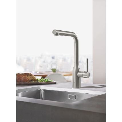GROHE 30270DC0 - Izlietnes jaucējkrāns ESSENCE, nerūsējošā tērauda