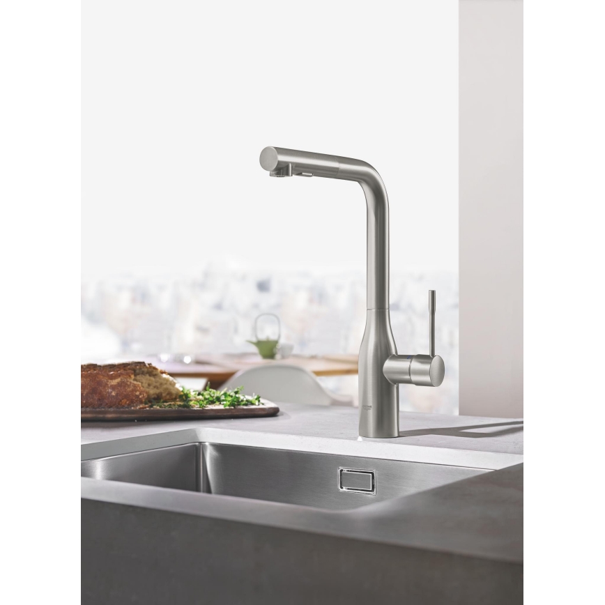 GROHE 30270DC0 - Izlietnes jaucējkrāns ESSENCE, nerūsējošā tērauda