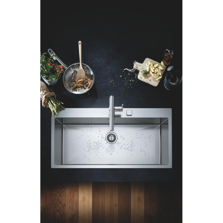 GROHE 30270DC0 - Izlietnes jaucējkrāns ESSENCE, nerūsējošā tērauda