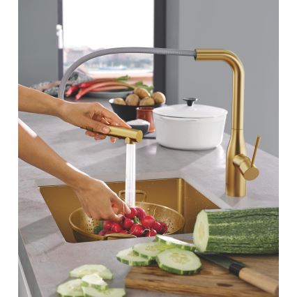 GROHE 30270GN0 - ESSENCE zeltains izlietnes jaucējkrāns