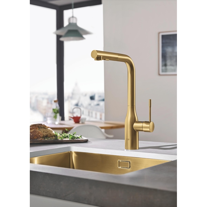 GROHE 30270GN0 - Izlietnes jaucējkrāns ESSENCE zelta