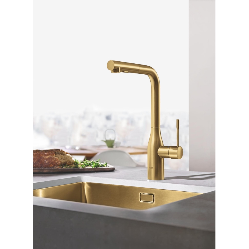 GROHE 30270GN0 - Izlietnes jaucējkrāns ESSENCE zelta