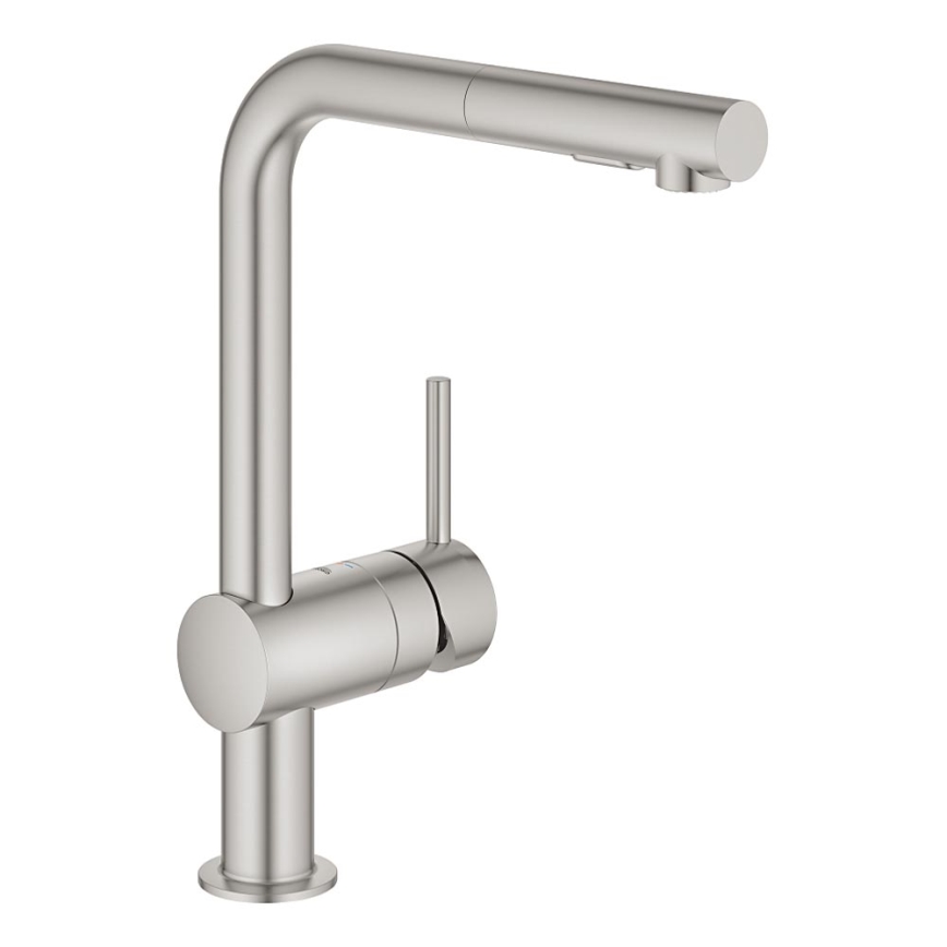 GROHE 30274DC0 - Virtuves izlietnes jaucējkrāns A, nerūsējošais tērauds